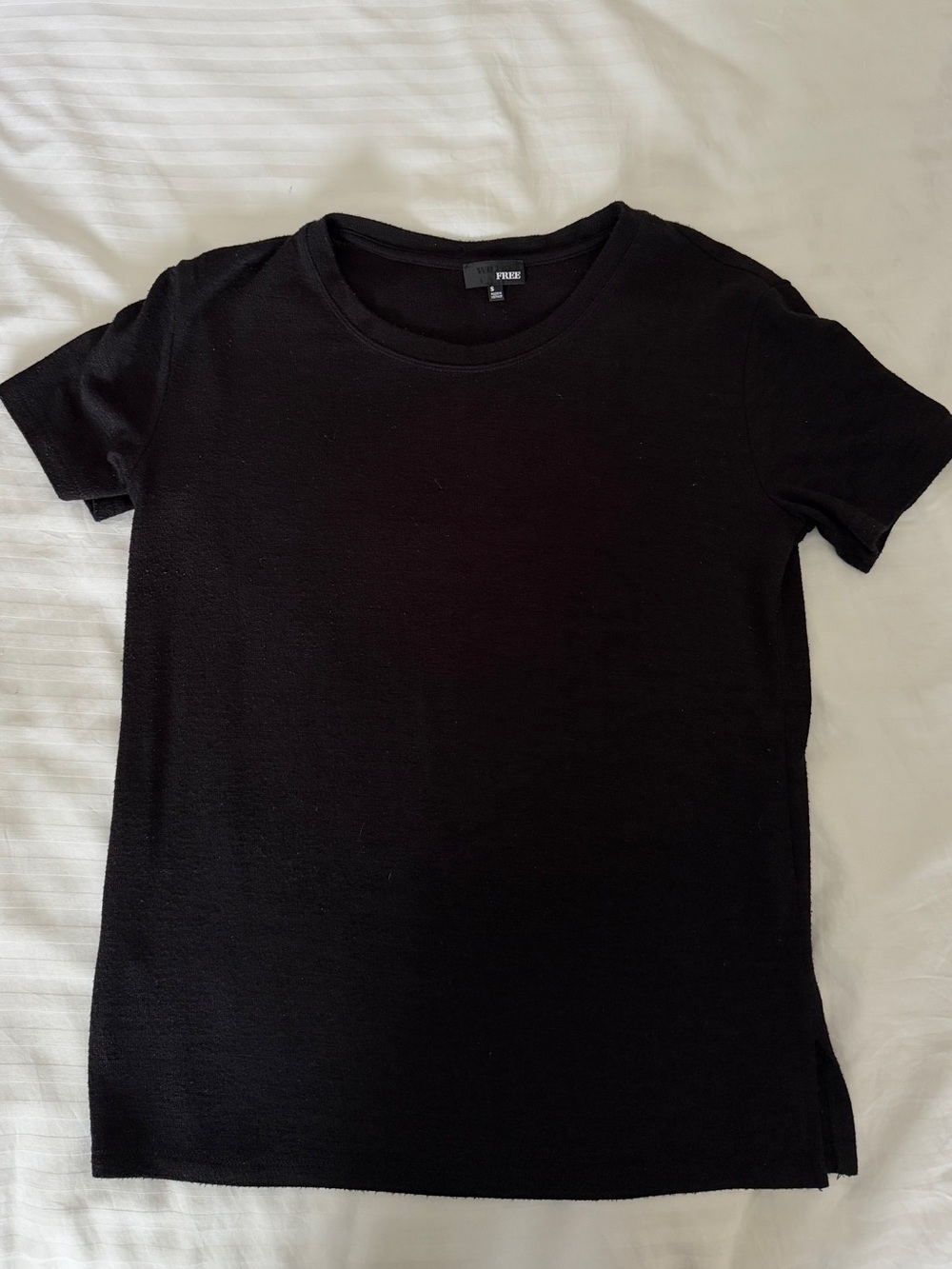 Wilfred Black Short Sleeve Crewneck Tee